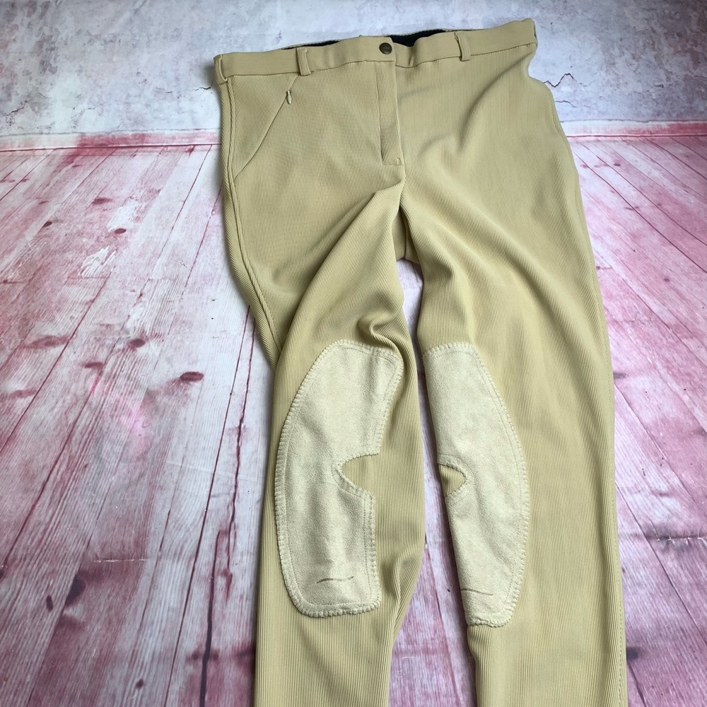 💵Tuff Rider Front Zip Patch Knee Patch Size 32 - Picture 6 of 15